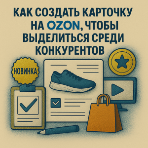 Как создать карточку на Озон